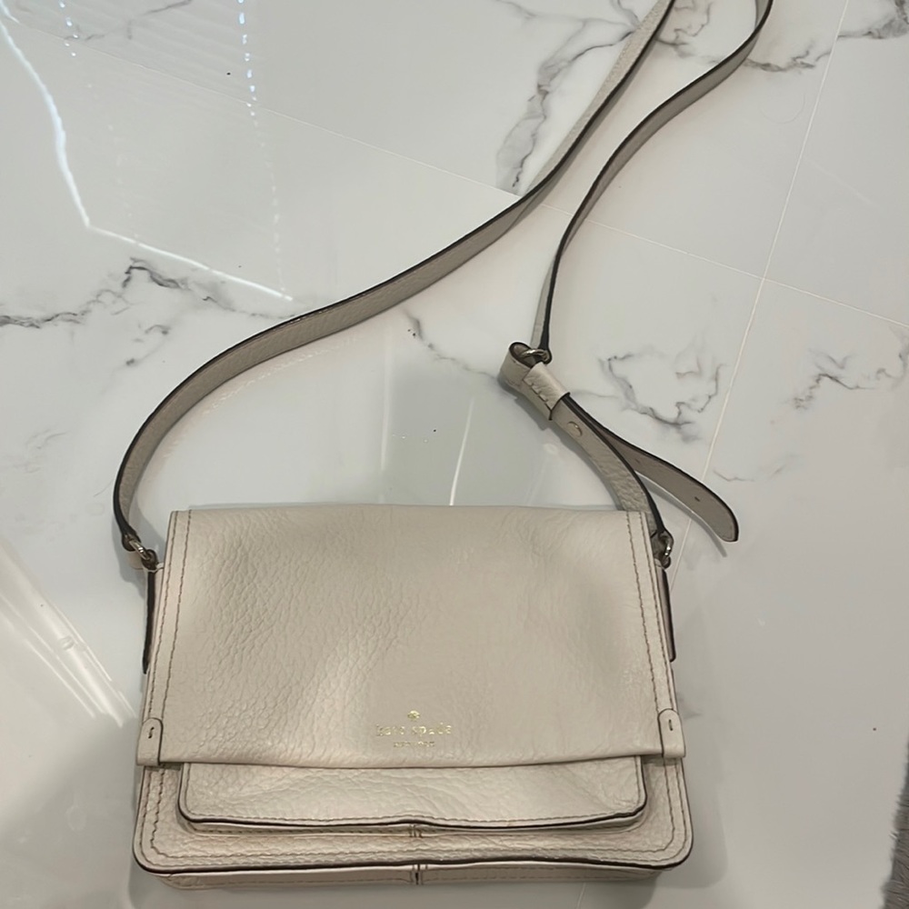 Kate spade light beige purse